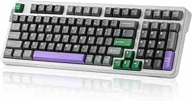 Amazon | YUNZII B98 メカニカルキーボード ワイヤレス 98キー